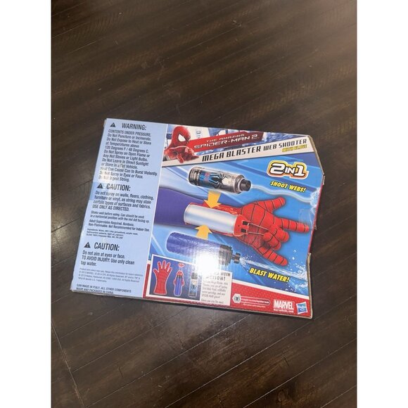 Marvel The Amazing SPIDERMAN 2 Mega BLASTER Web Shooter - Picture 2 of 2